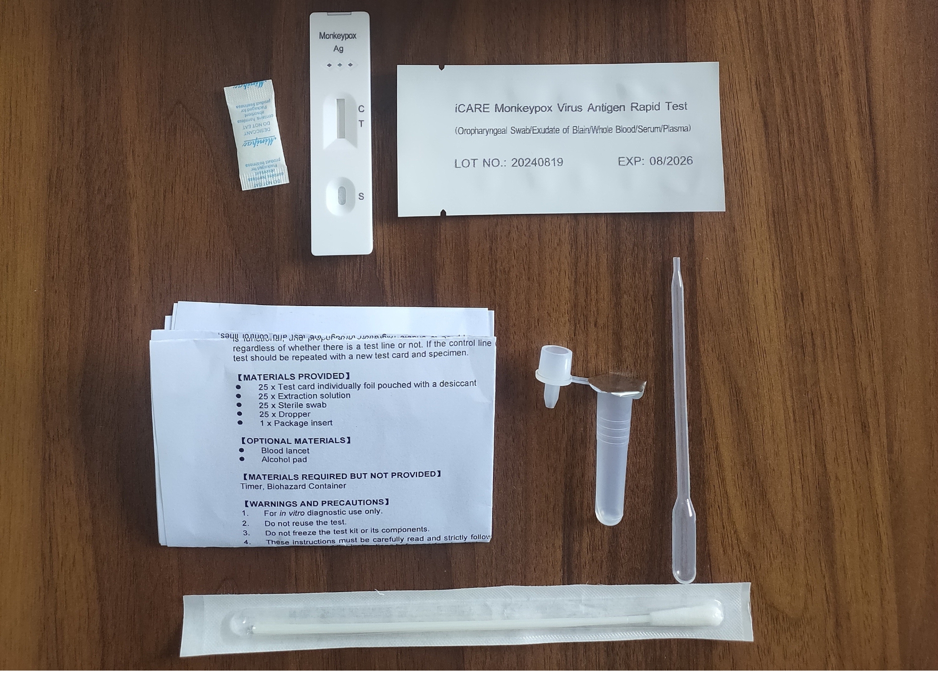 Monkeypox Rapid Test Kit